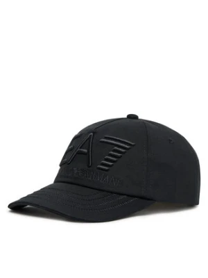 EA7 Emporio Armani Czapka z daszkiem 7X000052 AF13150 UC001 Czarny
