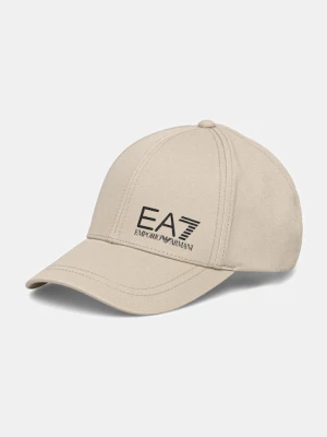 EA7 Emporio Armani czapka z daszkiem bawełniana