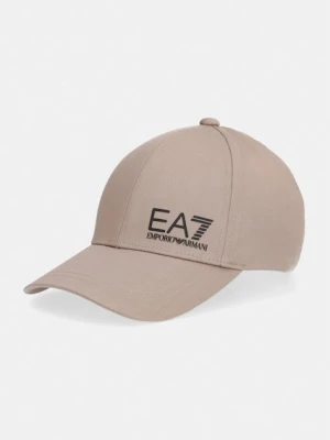 EA7 Emporio Armani czapka z daszkiem bawełniana