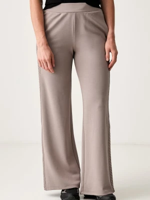 EA7 Emporio Armani damskie z bawełną brązowy