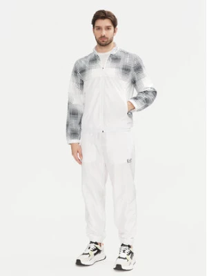 EA7 Emporio Armani Dres 7M000174 AF12948 M0036 Biały Regular Fit