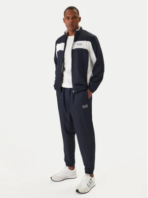 EA7 Emporio Armani Dres 7M001530 AF16072 Granatowy Regular Fit