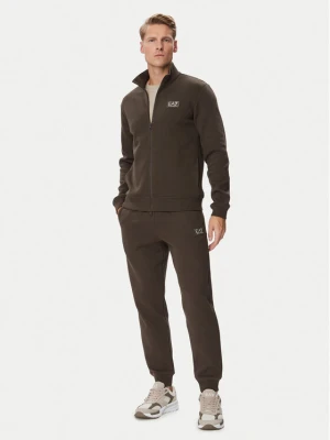 EA7 Emporio Armani Dres 7M002236 AF21822 U6027 Brązowy ciemny Regular Fit