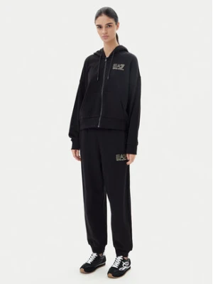 EA7 Emporio Armani Dres 7W000110 AF12473 MC004 Czarny Loose Fit