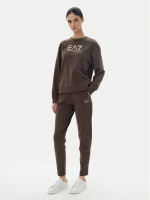 EA7 Emporio Armani Dres 7W000115 AF13135 U6139 Brązowy Regular Fit