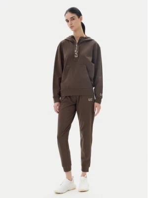 EA7 Emporio Armani Dres 7W000117 AF13135 U6139 Brązowy Regular Fit