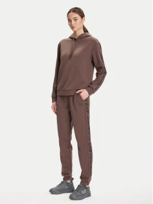 EA7 Emporio Armani Dres 7W000789 AF18880 U6063 Brązowy Regular Fit