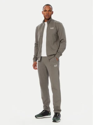 EA7 Emporio Armani Dres 8NPV61 PJVRZ U8085 Szary Regular Fit