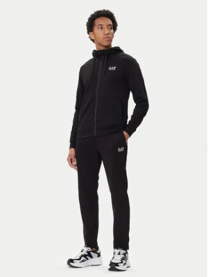 EA7 Emporio Armani Dres 8NPV62 PJVRZ UC001 Czarny Regular Fit