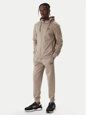 EA7 Emporio Armani Dres 8NPV63 PJVRZ U6167 Beżowy Regular Fit