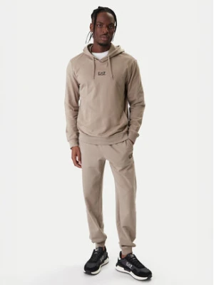 EA7 Emporio Armani Dres 8NPV64 PJVRZ U6167 Beżowy Regular Fit