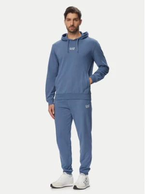 EA7 Emporio Armani Dres 8NPV64 PJVRZ UB064 Niebieski Regular Fit