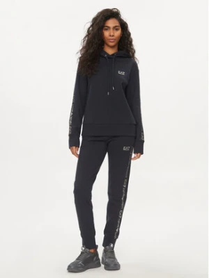 EA7 Emporio Armani Dres 8NTV58 TJQLZ 0555 Granatowy Regular Fit