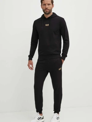 EA7 Emporio Armani dres bawełniany kolor czarny PJVRZ.8NPV64