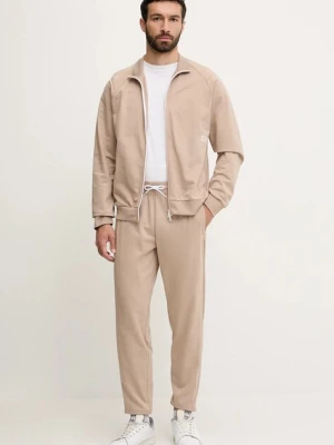 EA7 Emporio Armani dres bawełniany męski kolor beżowy AF12681.7M000206
