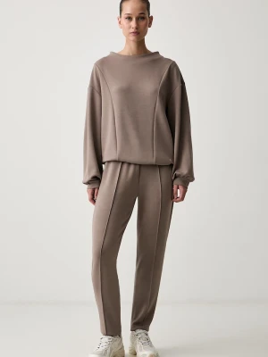 EA7 Emporio Armani dres damski brązowy