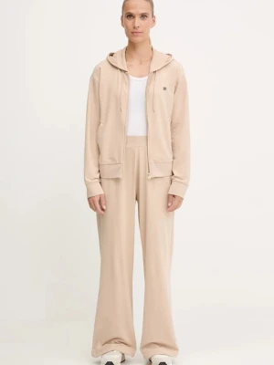 EA7 Emporio Armani dres damski kolor beżowy AF13135.7W000464