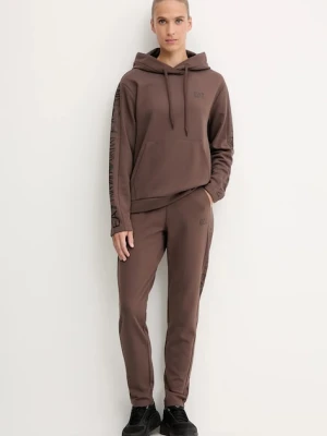 EA7 Emporio Armani dres damski kolor brązowy AF10443.7W000116
