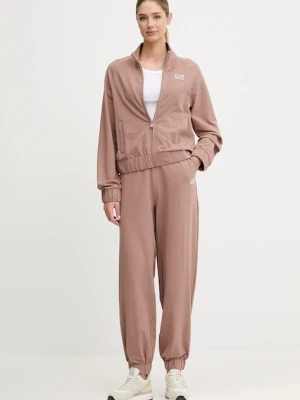 EA7 Emporio Armani dres damski kolor brązowy AF13135.7W000118