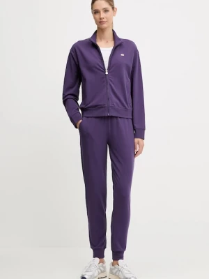 EA7 Emporio Armani dres damski kolor fioletowy AF13135.7W000463