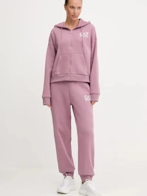 EA7 Emporio Armani dres damski kolor różowy AF10377-7W000425