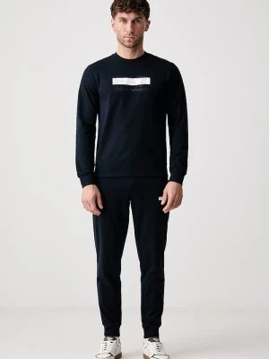 EA7 Emporio Armani dres męski bawełniany granatowy