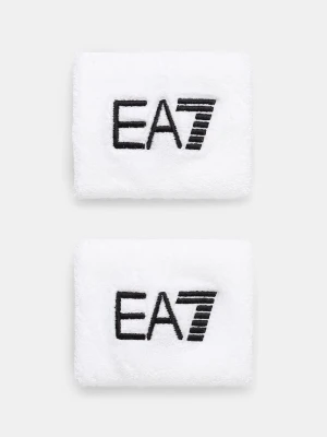 EA7 Emporio Armani frotka na nadgarstek 2-pack biały