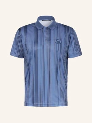 ea7 Emporio Armani Funkcjonalna Koszulka Polo blau