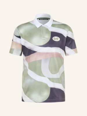 ea7 Emporio Armani Funkcjonalna Koszulka Polo Tennis Pro gruen
