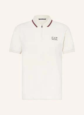 ea7 Emporio Armani Funkcyjna Koszulka Polo beige