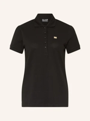 ea7 Emporio Armani Funkcyjna Koszulka Polo Core Lady schwarz