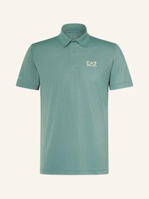 ea7 Emporio Armani Funkcyjna Koszulka Polo O Kroju Regular Fit gruen