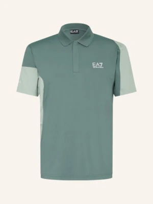 ea7 Emporio Armani Funkcyjna Koszulka Polo Tennis Pro gruen