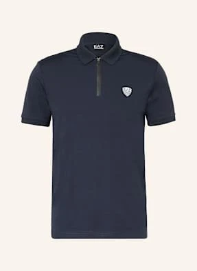 ea7 Emporio Armani Funkcyjna Koszulka Polo Train Premium blau