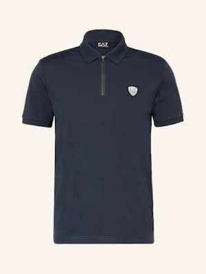 ea7 Emporio Armani Funkcyjna Koszulka Polo Train Premium blau