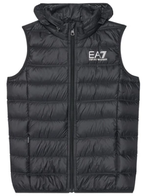 EA7 Emporio Armani Kamizelka 7B000034 AF12477 UC001 Czarny Regular Fit