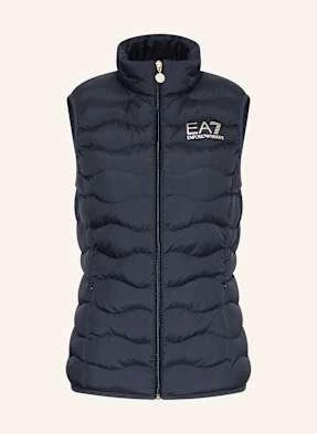 ea7 Emporio Armani Kamizelka Pikowana blau