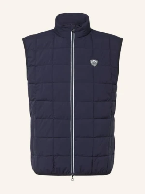 ea7 Emporio Armani Kamizelka Pikowana blau GRANATOWY