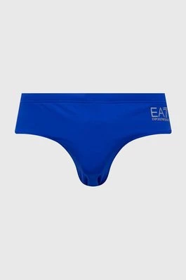 EA7 Emporio Armani kąpielówki kolor niebieski