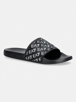 EA7 Emporio Armani klapki damskie czarny