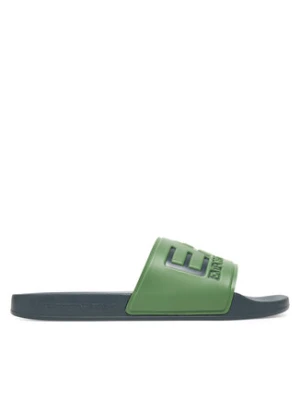 EA7 Emporio Armani Klapki 7X000108 AF15118 M8132 Zielony