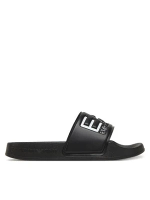 EA7 Emporio Armani Klapki 7Y000037 AF15118 UC001 Czarny