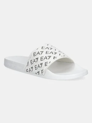 EA7 Emporio Armani klapki damskie kolor biały AF15125.7X000109