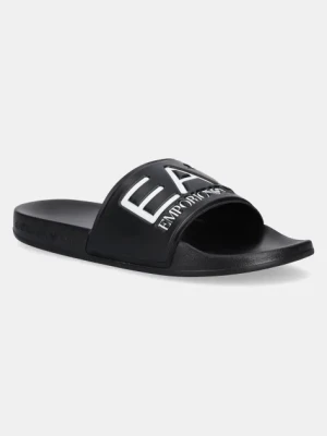 EA7 Emporio Armani klapki damskie kolor czarny AF15118.7X000108