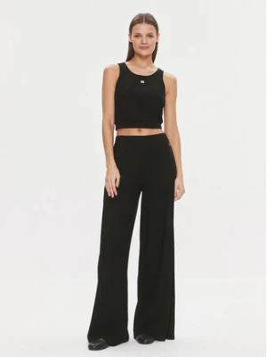 EA7 Emporio Armani Komplet top i spodnie 3DTV54 TJTVZ 1200 Czarny Regular Fit