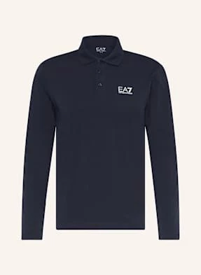 ea7 Emporio Armani Koszulka Polo Z Dżerseju blau