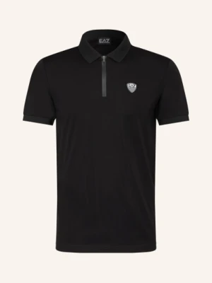 ea7 Emporio Armani Koszulka Polo Z Jerseyu Train schwarz CZARNY