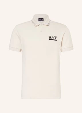 ea7 Emporio Armani Koszulka Polo Z Piki beige
