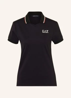 ea7 Emporio Armani Koszulka Polo Z Piki schwarz