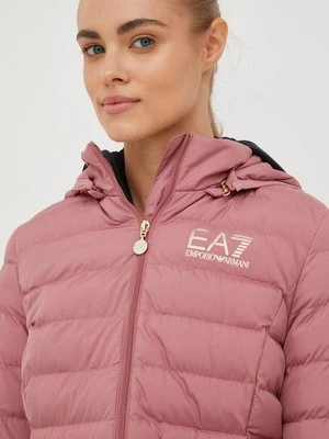 EA7 Emporio Armani kurtka 8NTB23.TNF8Z.NOS damska kolor różowy przejściowa